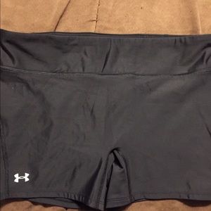 Under Armour Women’s compression shorts.
